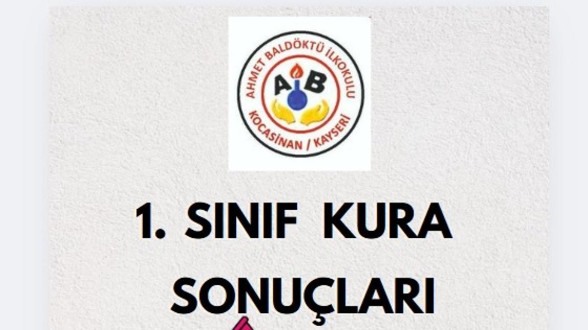 1. SINIF KURA SONUÇLARI YAYINLANMIŞTIR